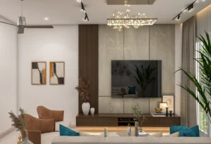TV Unit- Brown