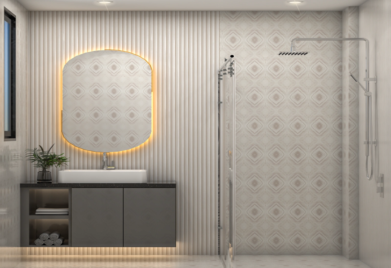 Washing Unit- Dark Grey