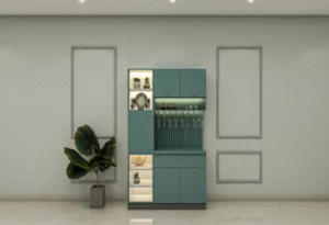 Crockery Unit- Moss Green