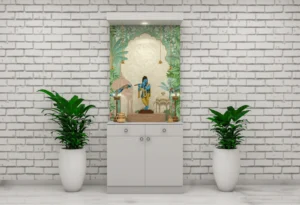 Pooja Unit- White